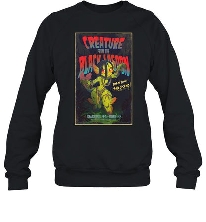 Creature From The Black Lagoon Starring Real Goblins Hoodie