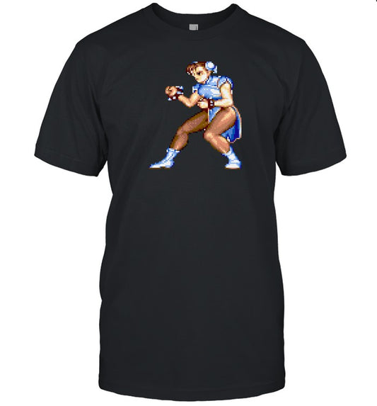 Street Fighter Chun Li Sprite Shirt