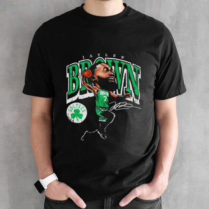 Jaylen Brown Boston Celtics cartoon shirt