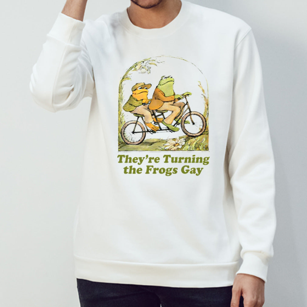 They’re turning the frogs gay shirt