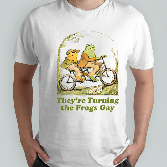 They’re turning the frogs gay shirt