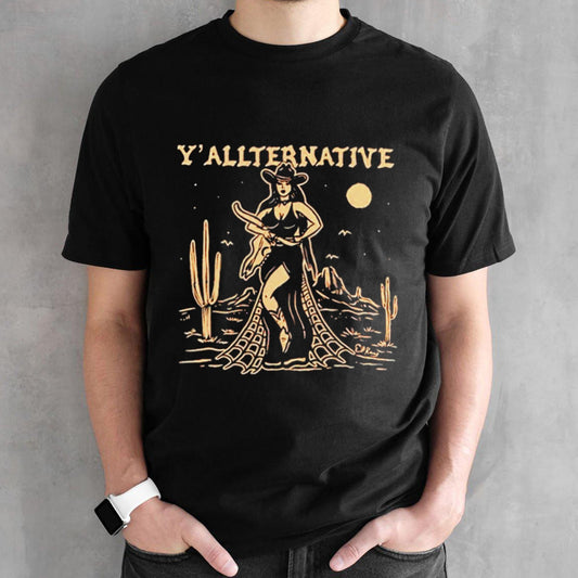 Y’allternative cowgirl shirt