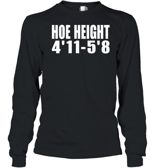 Hoe Height 4'11 - 5'8 Long Sleeve