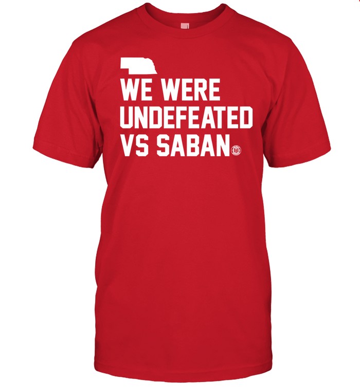 Bbbprinting We Were Undefeated Vs Saban Tee