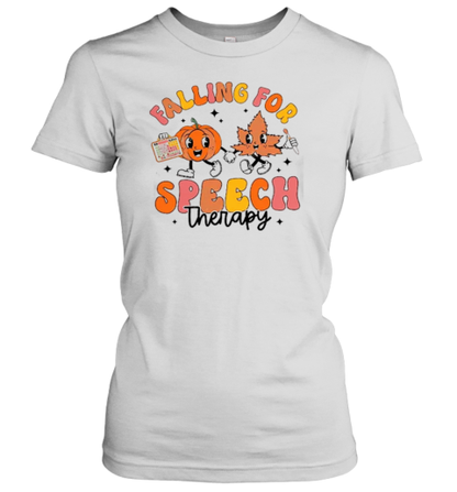 Falling For Speech Therapy Teacher T-Shirt