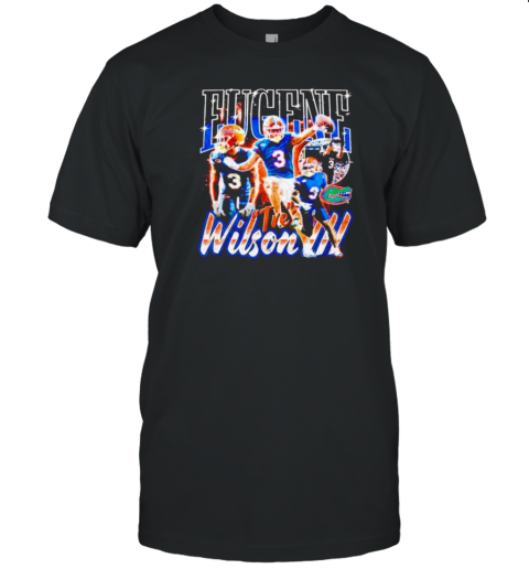 Eugene Wilson III Florida Gators Football Retro Graphic T-Shirt