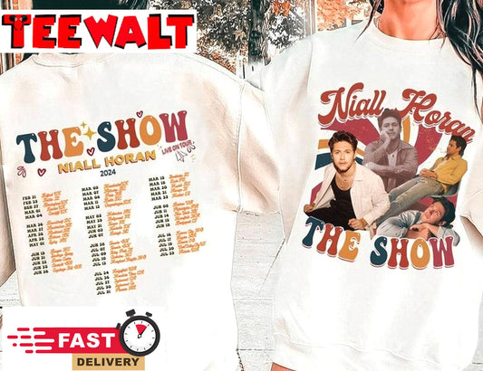 Vintage Niall Ho.ran The Show Live On Tour 2024 Sweatshirt