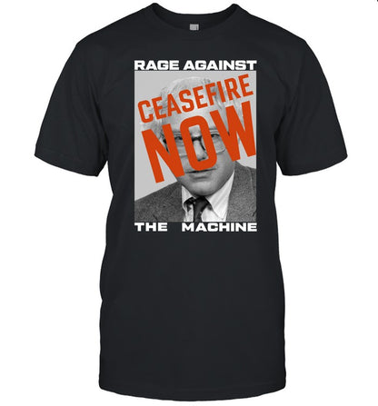 Bernie Sanders Rage Against The Machine Ceasefire Now Hoodie