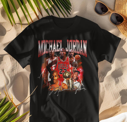 Vintage 90S Michael Jordan Graphic Chicago Bulls Icon Tee