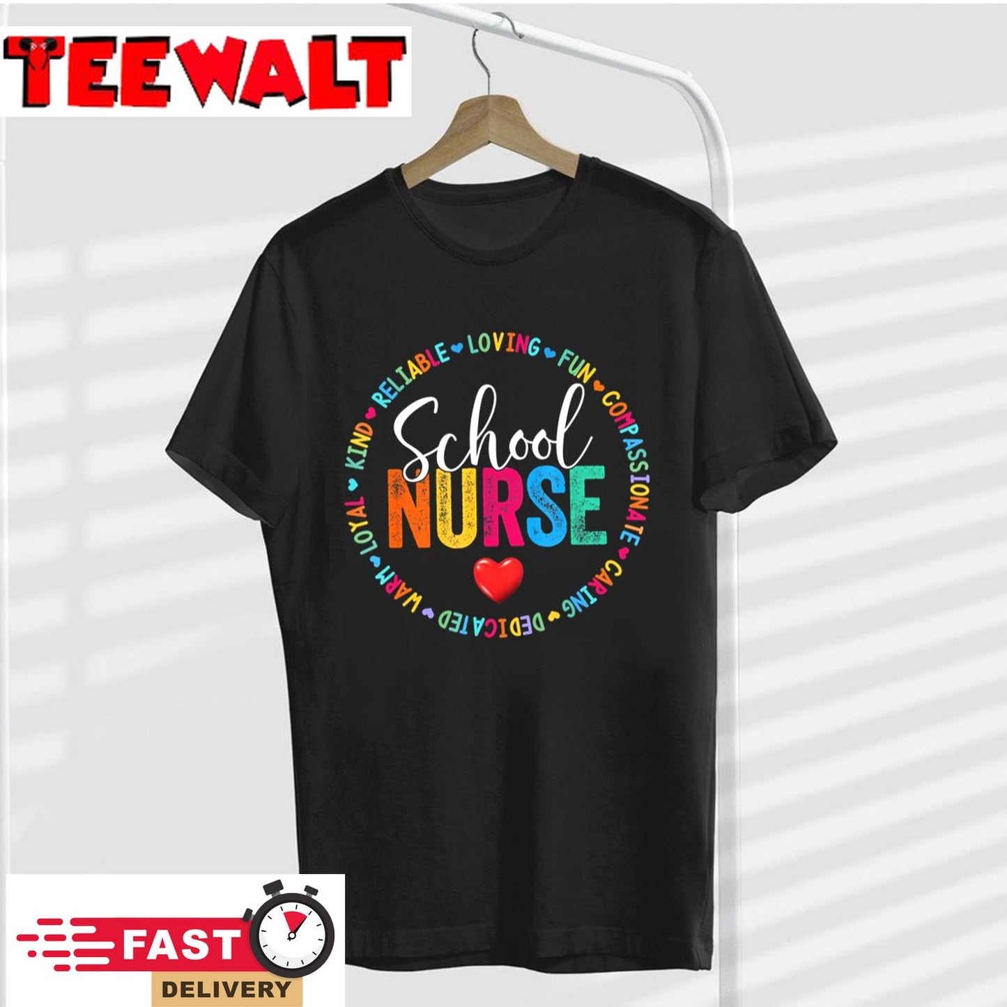 Vintage Love Heart Rn Nursing School Nurse Graduation Gift T-Shirt