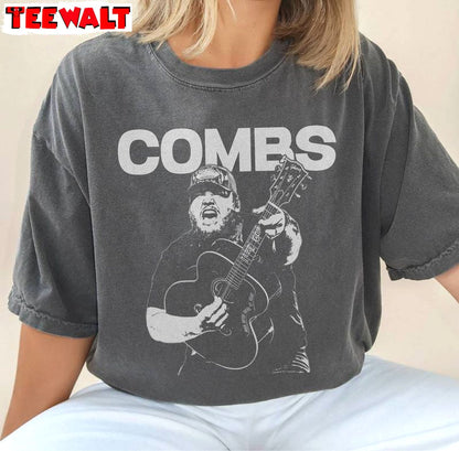 Must Have Cowgirl Unisex Hoodie, Cool Design Luke Combs World Tour Shirt Long Sleeve