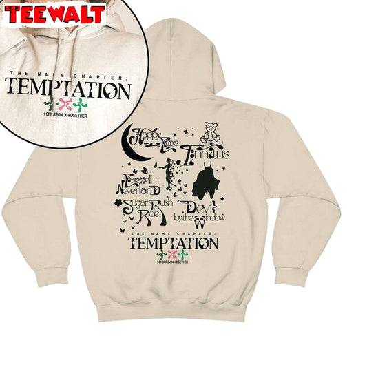 Fantastic Txt Temptation Sweatshirt, The Name Chapter Temptation Crewneck Long Sleeve