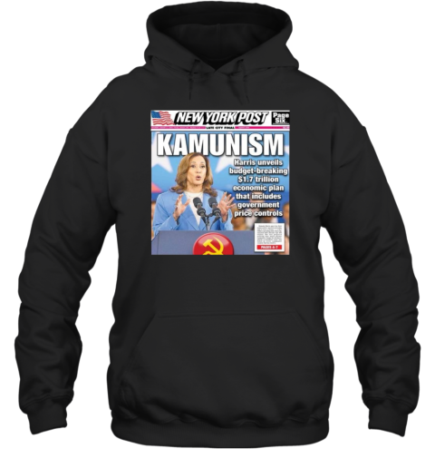 New York Post Kamunism Kamala Harris 2024 T-Shirt