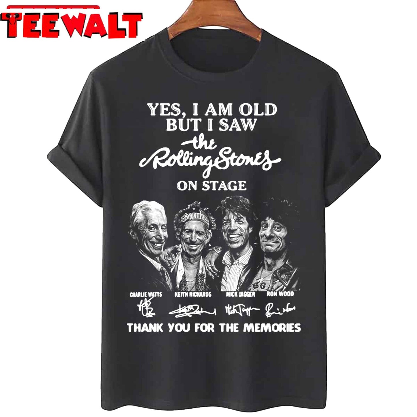 The Stones Thank You For The Memories Vintage Unisex T-Shirt