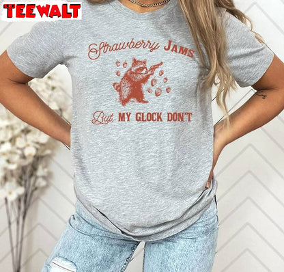 Strawberry Jams But My Glock Don't Shirt 01