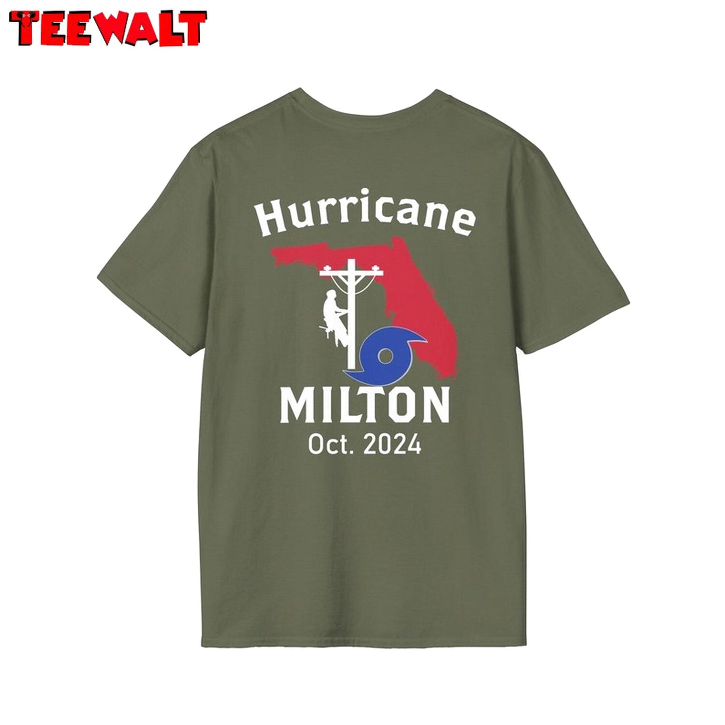 Hurricane Milton Lineman T Shirt