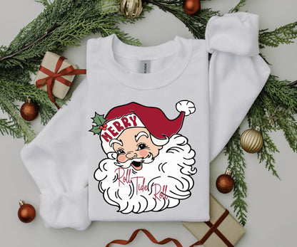 Merry Christmas Santa Alabama Crimson Roll Tide Roll Apparel