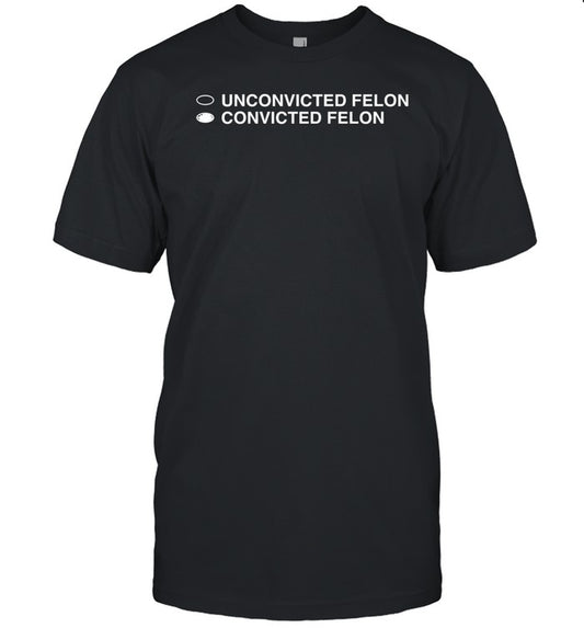 Davidjharrisjr Unconvicted Felon Convicted Felon Shirt