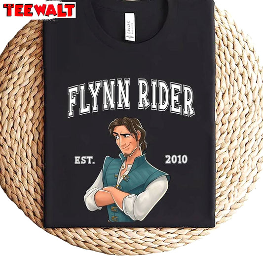 Flynn Rider Thief Rapunzel Shirt, Unny Walt Disney World Group Sweater Hoodie