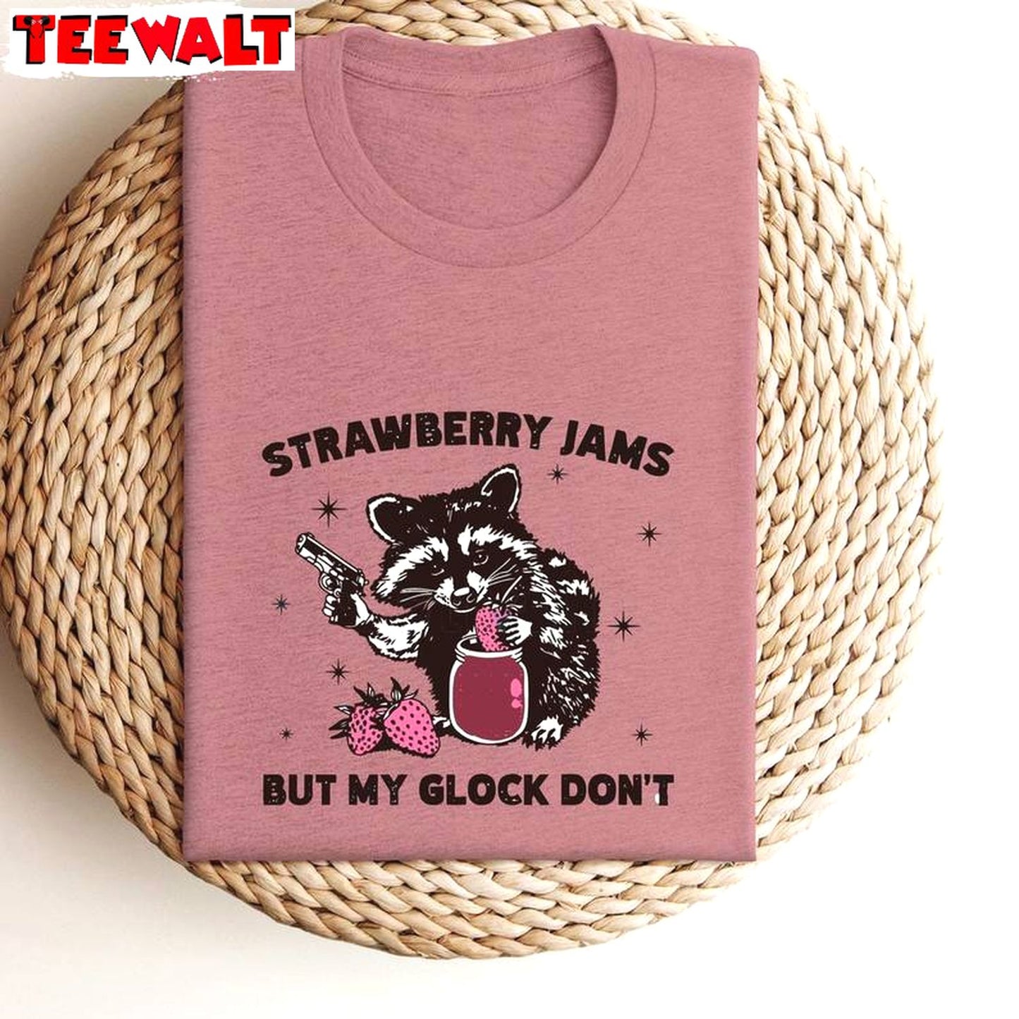 Strawberry Jams But My Glock Don't Shirt 05