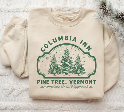 Columbia Inn Vermont Christmas Sweatshirt