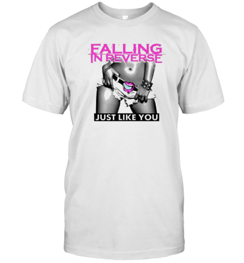 Falling In Reverse Merch Lips Album Cover T-Shirt