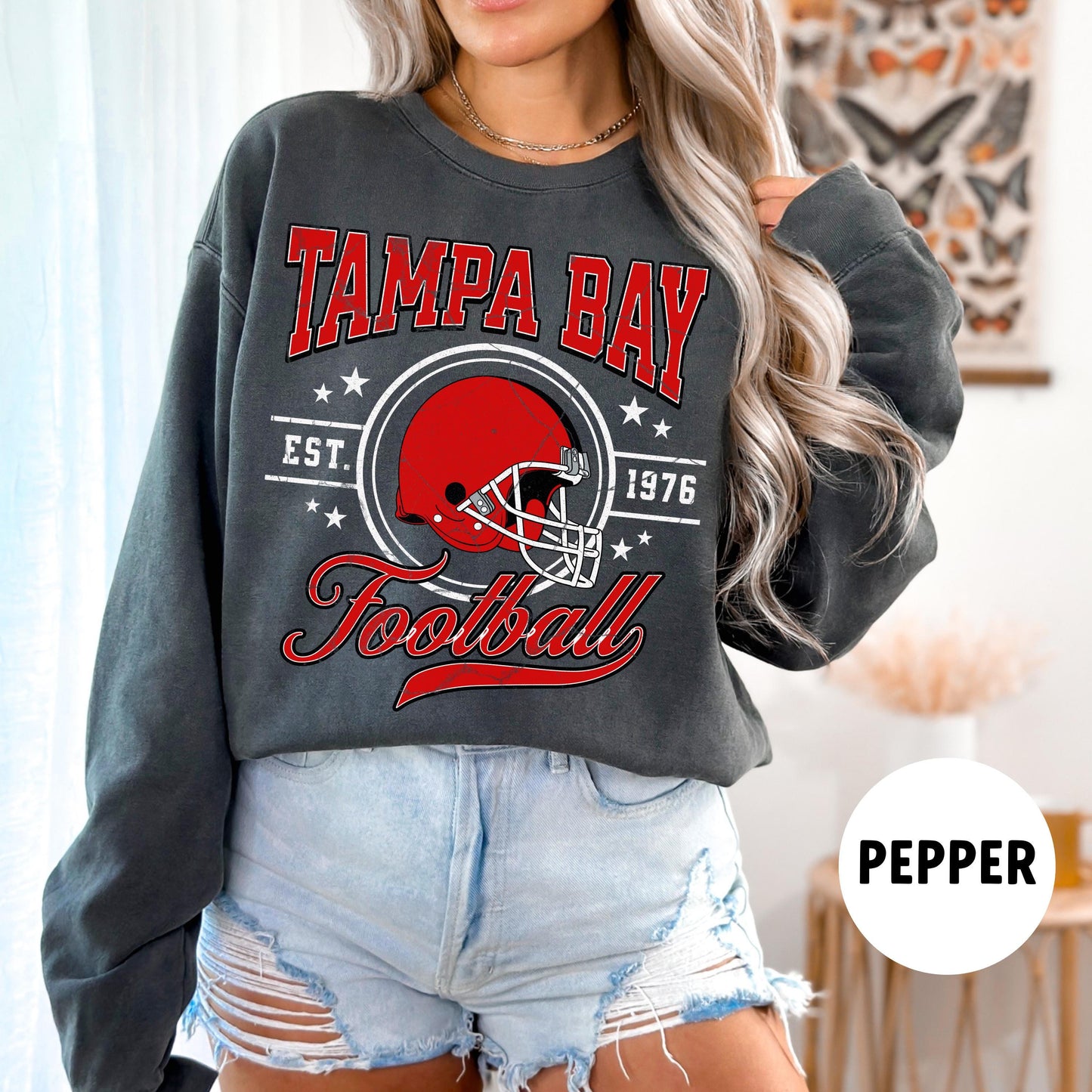 Tampa Bay Football Sweatshirt Crewneck Shirt - Perfect Gift For Fans