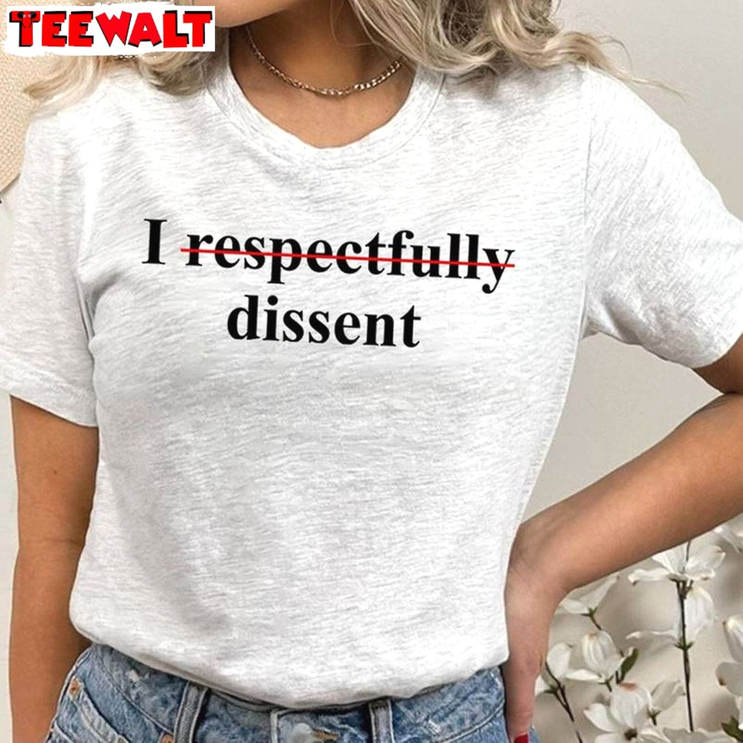 Cool Design I Dissent Shirt, With Fear For Our Democracy I Dissent Unisex Hoodie Crewneck