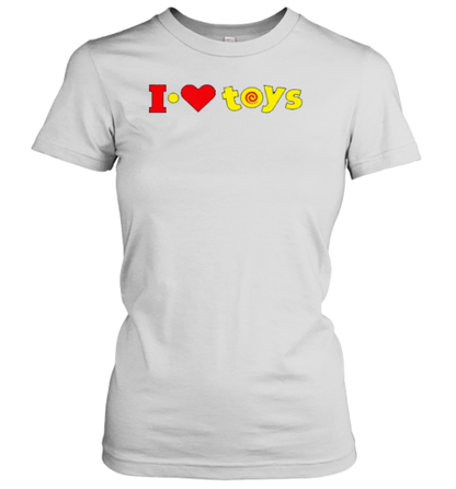 You&#39Re Never Too Old For Toys I Heart Toys X Defunct K B Toys Logo T-Shirt