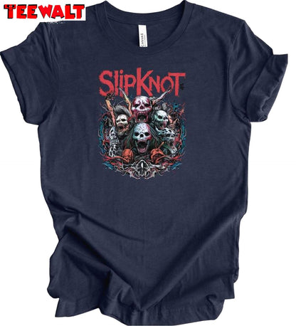 Comfort Rock And Roll Unisex Hoodie, Limited Slipknot Heavy Metal Rock Shirt Sweater