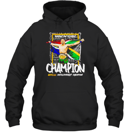 Dricus Du Plessis UFC 305 Champion T-Shirt