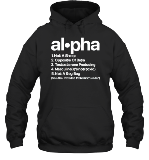 Alpha male definition T-Shirt