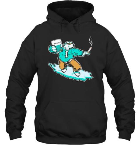 Icee Bear Smoking T-Shirt - Style 2