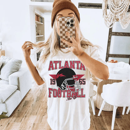 Atlanta Football Shirt - Vintage Falcon Design Retro Gift Sweatshirt