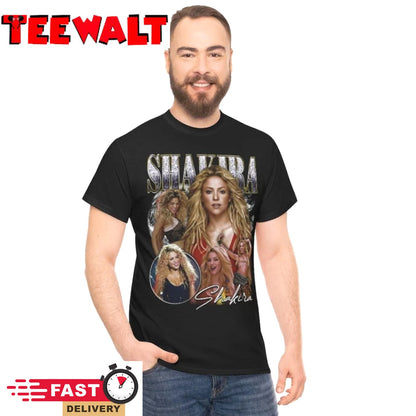 SHAKIRA Vintage shirt - Shakira 90s bootleg retro t-shirt