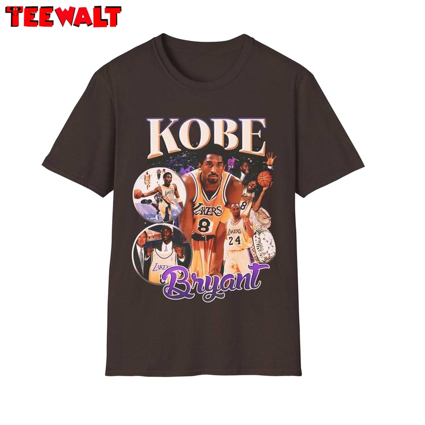 Modern Black Street Unisex T Shirt , New Rare Kobe Bryant Shirt Long Sleeve