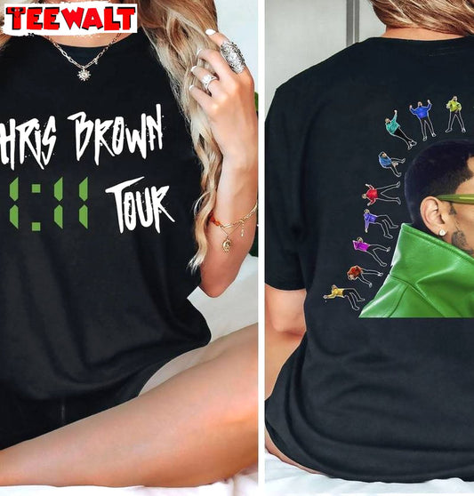 Chris Brown 11 11 Tour 2024 Unisex Hoodie, Must Have Chris Brown