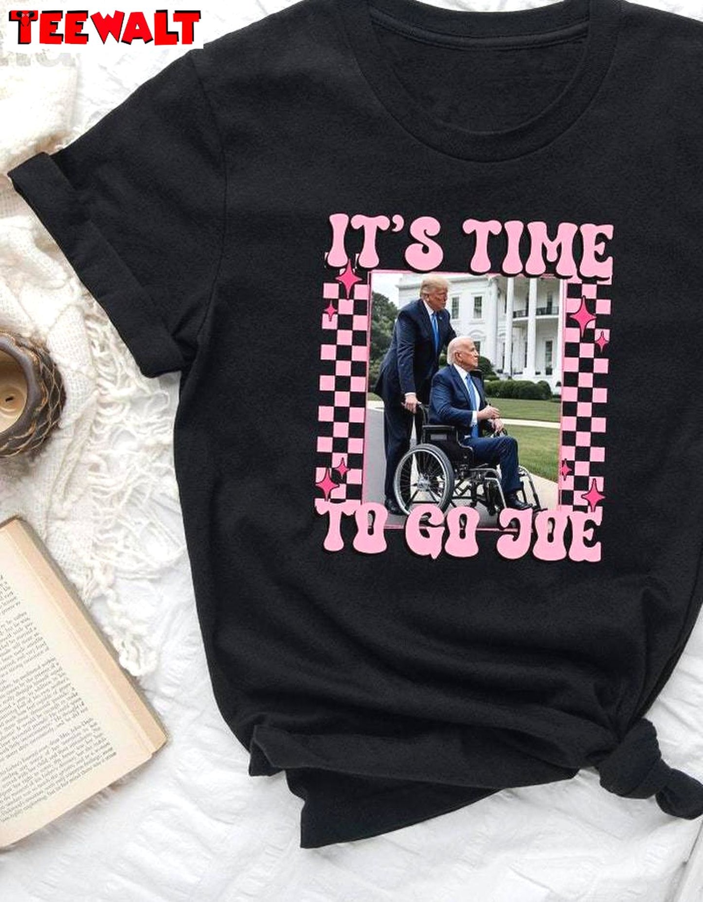 It's Time To Go Joe Cool Design Shirt, Limited Political Humor Crewneck Long Sleeve