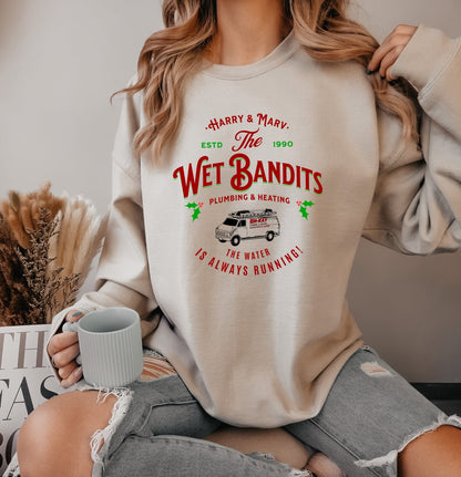 Christmas Movie Sweatshirt - The Wet Bandits Xmas Shirt