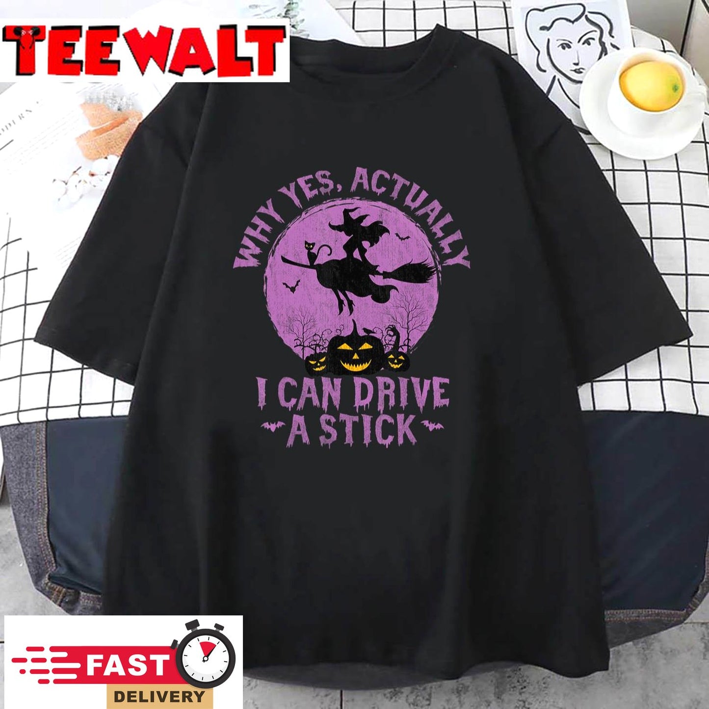 Why Yes Actually I Can Drive A Stick T-Shirt