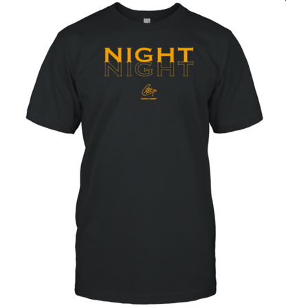 Funny Stephen Curry Night Night Signature T-Shirt