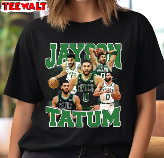 Comfort Jayson Tatum Shirt, New Rare Basketball Short Sleeve Long Sleeve