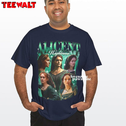 Creative Alicent Hightower T Shirt, Must Have Aegon Targaryen Shirt Sweater