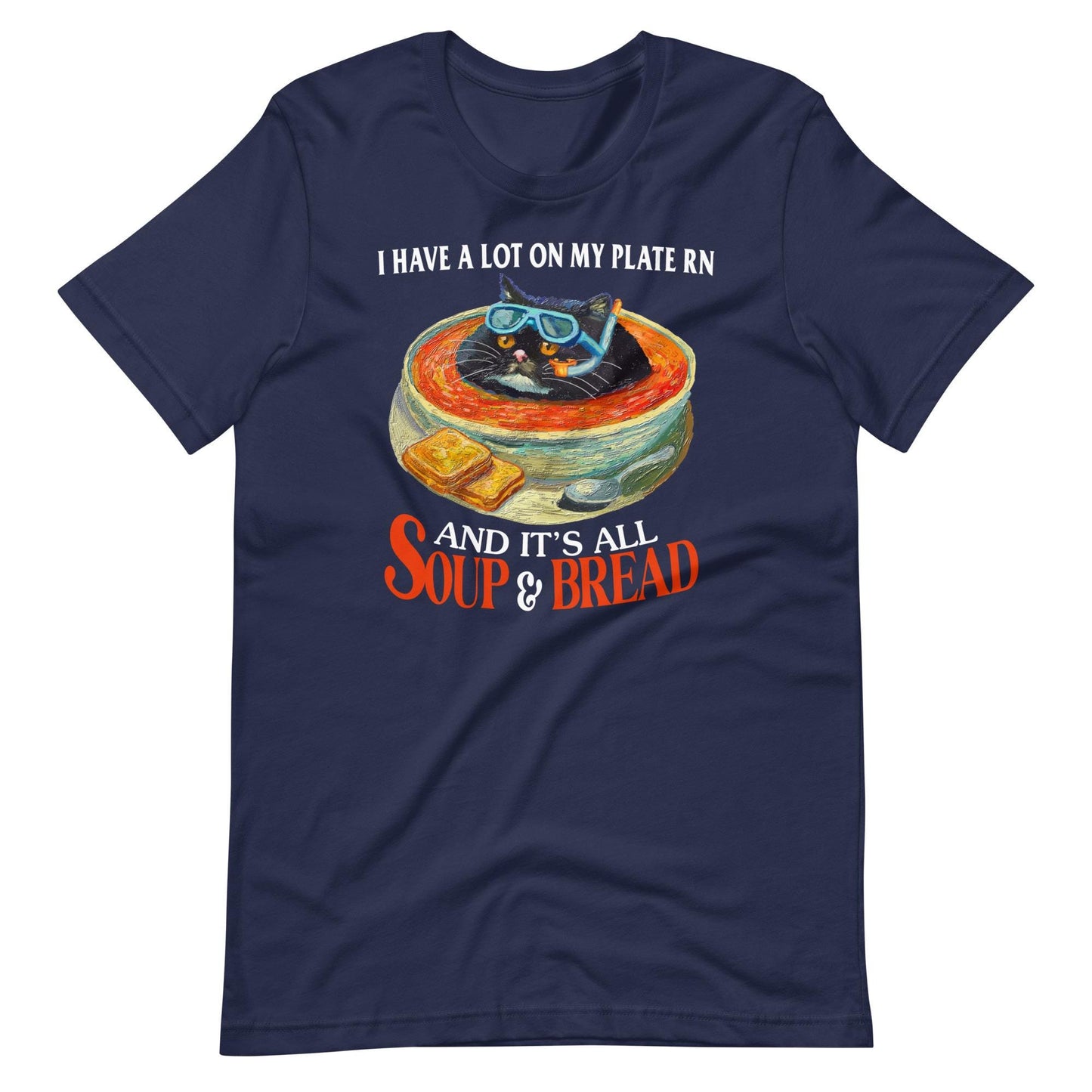 Soup And Bread T-Shirt For Comfort & Style Unisex Design