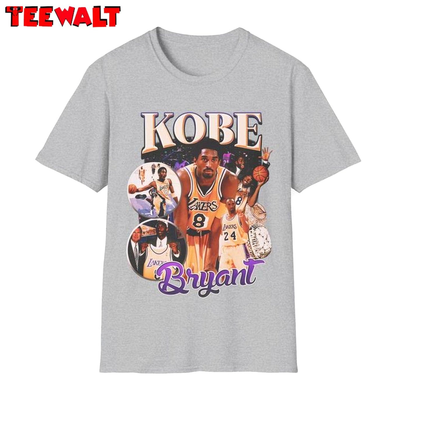 Modern Black Street Unisex T Shirt , New Rare Kobe Bryant Shirt Long Sleeve