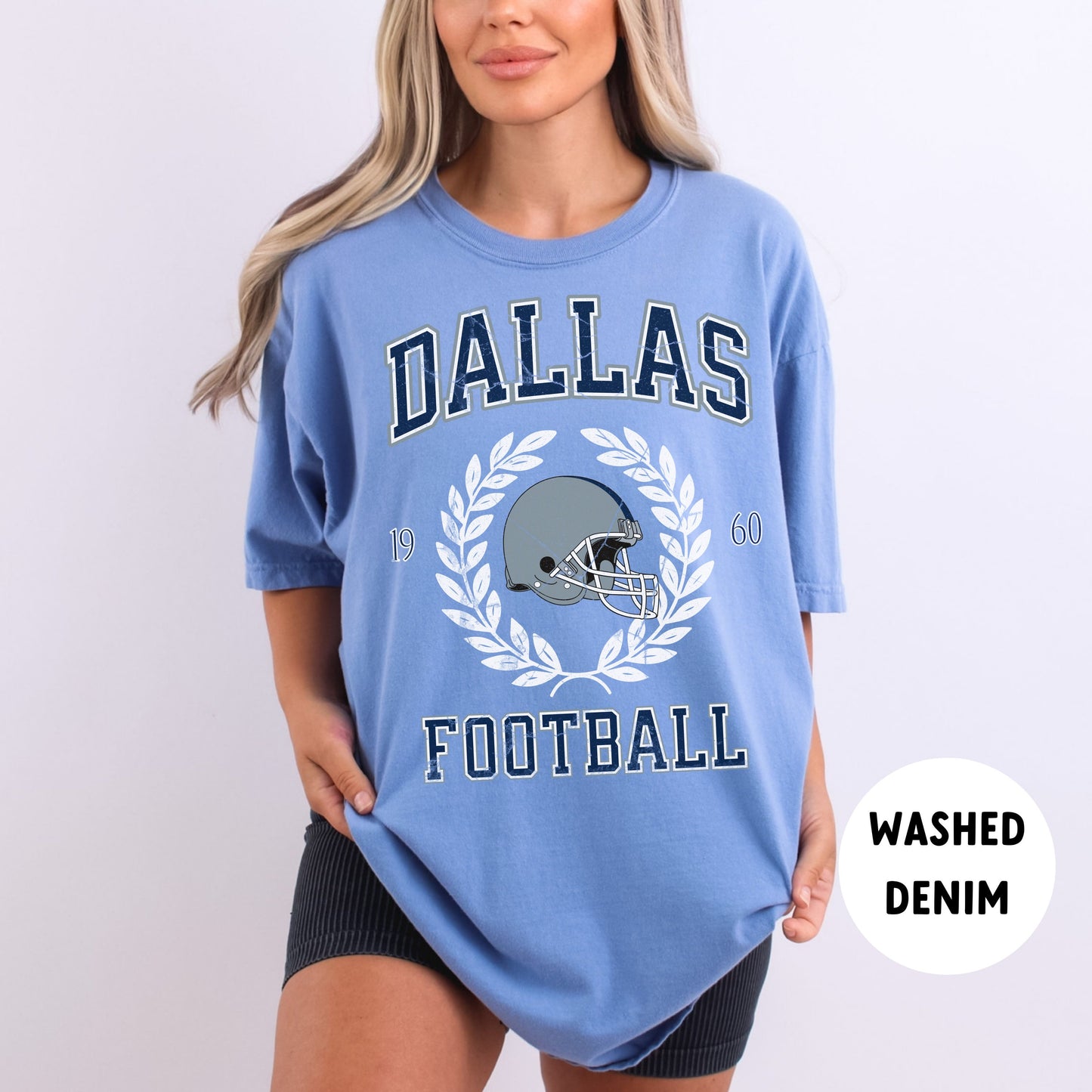 Dallas Football Shirt - Vintage Cowboys Fan Gift, Prescott Shirt