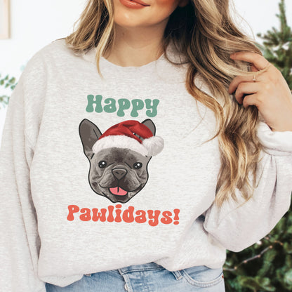 French Bulldog Christmas Sweatshirt For Frenchie Lovers Unisex Shirt