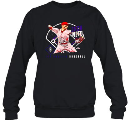 Zach Neto Los Angeles Angels Shortstop Ballpark T-Shirt