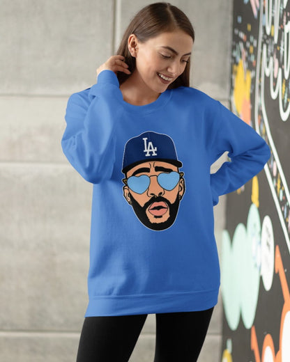 Bad Bunny Dodgers Shirts Los Angeles Dodgers