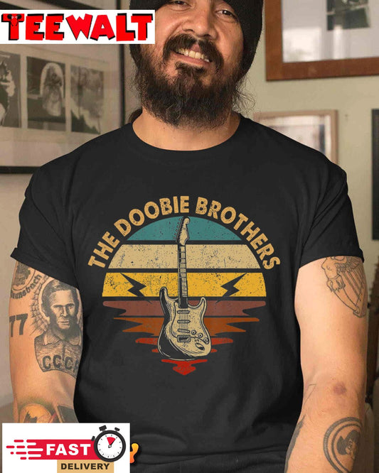 Vintage Guitar Beautiful Name Doobie Brothers Personalized T-Shirt